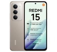XIAOMI REDMI 15 - Smartphone de 8+256GB, Cámara Dual de 50MP con AI, Pantalla inmersiva de 6,9” FHD+, Snapdragon 685, Carga rápida de 33W, Cargador no Incluido, Gris (Versión ES)