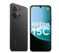 XIAOMI Redmi 15C Smartphone 4+256GB Pantalla de 6.9" 120Hz cámara IA de 50MP batería de 6000mAh Carga rápida de 33W procesador Octa-Core Negro