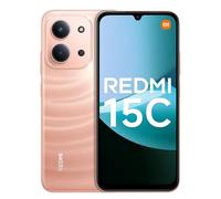XIAOMI Redmi 15C Smartphone 4GB RAM 128GB Almacenamiento Pantalla de 6.9" 120Hz Cámara IA de 50MP Batería de 6000mAh Carga Rápida de 33W Procesador Octa-Core Naranja