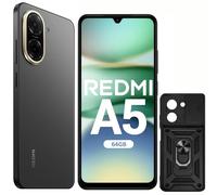 XIAOMI Redmi A5 Smartphone 3+64GB 4G - Pantalla 6.88" 120Hz | Cámara Dual IA 32MP | Batería 5200mAh | Lector Lateral de Huellas | Procesador Octa-Core (Negro, 64, GB)