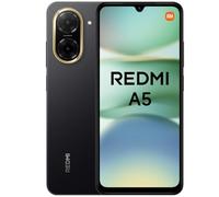 XIAOMI Redmi A5 - Smartphone de 3+64GB, Pantalla inmersiva de 6,88" 120 Hz, Potente procesador Octa Core, Cámara Dual AI de 32 MP, 5200 mAh, Cargador no Incluido, Negro (Versión ES)