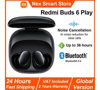Xiaomi Redmi Buds 6 Play Auriculares Inalámbrico Dentro de oído Llamadas/Música USB Tipo C Bluetooth Negro