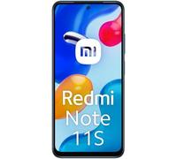 XIAOMI Redmi Note 11S Móvil Libre | 6GB RAM 128GB | Pantalla AMOLED 90Hz | Cámara 108MP Cuádruple | Batería 5000mAh | Helio G96 | Color Azul | 4G LTE, Accesorios no incluidos (Reacondicionado)