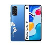 XIAOMI Redmi Note 11S - Smartphone de 6+128GB, Pantalla de 6.43” 90Hz FHD+ Amoled Dotdisplay, MediaTek Helio G96, Cámara Profesional de 108MP, 5000mAh, Twilight Blue (Versión ES + 3 años de garantía)