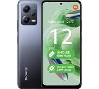 Xiaomi Redmi Note 12 5G Smartphone 4GB/128GB 6,67" Display 5000mAh 33W Fast Charging Snapdragon 4 Gen 1 (Black)