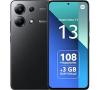 XIAOMI Redmi Note 13 4G- Smartphone 6+128GB, Dimensity 6080, 6.67" G-OLED FHD+ AMOLED Display, 120Hz, Cámara de 108MP, 5000mAh, 33W Cargando, Negro [Versión Global]