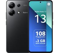 Xiaomi Redmi Note 13 16,9 cm (6.67") Ranura híbrida Dual SIM Android 13 4G USB Tipo C 6 GB 128 GB 5000 mAh Negro