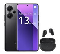 Xiaomi Redmi Note 13 Pro+ 5G 8 + 256 GB Smartphone (6.67 pulgadas, 256 GB de espacio de almacenamiento, cámara de 200 MP) Midnight Black, incluye auriculares