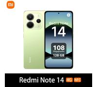 Xiaomi Redmi Note 14 4G, NFC, Helio G99-Ultra, Pantalla AMOLED de 6,67'', 120 Hz, Cámara IA de 108 MP, Cargador no Incluido Midnight Black