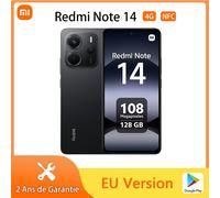 Xiaomi Redmi Note 14 4G NFC, Pantalla AMOLED de 6,67 pulgadas, cámara de 108MP, pantalla de 120Hz, batería de 5500 mAh, cargador no incluido Green file
