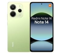 Xiaomi Redmi Note 14 4G Smartphone 8GB+256GB 108MP AI Camera All-Star Durability MediaTek Helio G99-Ultra 120Hz Eye-Care Display 5500mAh Battery, with NFC, sin cargar. (Green)