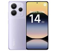 XIAOMI Redmi Note 14 5G - Smartphone de 8+256GB, Pantalla de 6.67" AMOLED FHD+ 120Hz, MediaTek Dimensity 7025-Ultra, cámara de 108MP, 5110 mAh, Cargador no Incluido, Morado (Versión ES)