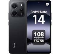 Xiaomi Redmi Note 14 (Negro Noche 8 GB, 256 GB) | Cámara AI 108 MP | Pantalla AMOLED 6.66" 120 Hz | Batería 5500 mAh
