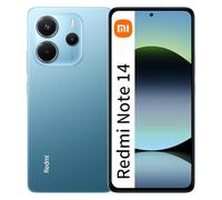 XIAOMI Redmi Note 14 NFC 8GB + 128GB Global Edition Smartphone 6.67 Pulgadas AMOLED Pantalla 120Hz Batería 5500mAh Azul Sin Cargador