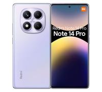 XIAOMI Redmi Note 14 Pro 12 + 512 GB 5500 mAh batería 6.67' AMOLED Pantalla MediaTek Helio G100-Ultra 120Hz Eye-Care Display 200MP Imaging System 5500mAh Massive Battery (Purple)