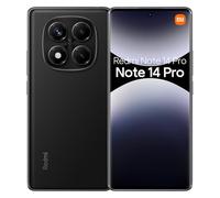 Xiaomi Smartphone Redmi Note 14 Pro 4G 12+512GB AMOLED 5500mAh 33W Sin NFC Negro Versión Europea