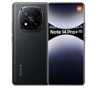 Xiaomi Redmi Note 14 Pro+ 5G Smartphone, 8 GB RAM 256 GB, pantalla AMOLED 6,67 pulgadas 1,5 K, sensor de huellas, cámara 200 MP, NFC, carga rápida 120 W, negro (con cargador)