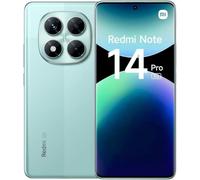 XIAOMI Redmi Note 14 Pro 5G Smartphone con Cargador, Pantalla AMOLED 6.67 Pulgadas 120Hz, 12GB + 512GB Batería 5110mAh, Carga Rápida 45W, Verde