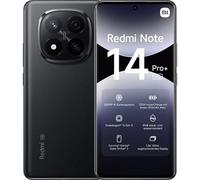 XIAOMI Redmi Note 14 Pro+ 5G - Smartphone de 8+256GB, Pantalla de 6.67" AMOLED FHD+ 120Hz, Snapdragon 7s Gen 3, cámara de 200MP, HyperCharge 120W, 5110 mAh, Cargador no Incluido, Negro (Versión ES)