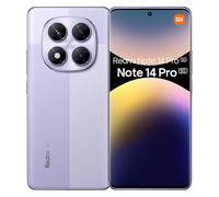Xiaomi Redmi Note 14 Pro Smartphone 5G 8GB + 256GB MediaTek Dimensity 7300-Ultra 45W Turbo Charging with 5110mAh Battery, Charger Included (Purple)