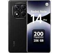 Xiaomi Redmi Note 14 Pro 16,9 cm (6.67") Ranura híbrida Dual SIM Android 14 4G USB Tipo C 8 GB 256 GB 5500 mAh Negro