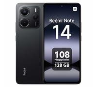 XIAOMI Redmi Note 14 Teléfono Inteligente, 8GB RAM 128GB, Negro