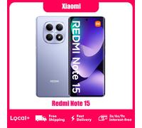 Xiaomi Redmi Note 15 4G 6GB 128GB 8GB 256GB Pantalla AMOLED de 6.77" Cámara de 108MP Batería de 6000mAh Black
