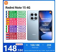 Xiaomi - Redmi Note 15 128GB 17,2 cm (6.77"") 6 GB 6000 mAh Azul
