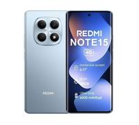 XIAOMI Redmi Note 15 4G Smartphone 6+128GB, 6,77 Pulgadas AMOLED, Batería 6000mAh, TurboCharge 33W, Cargador No Incluido, Azul nuevo