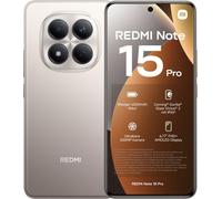 Telefono movil smartphone xiaomi redmi note 15 pro - 8gb - 256gb - 6.77 pulgadas - titanio