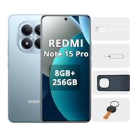 XIAOMI REDMI Note 15 Pro 4G - Smartphone de 8+256GB, Pantalla de 6,83" 1.5K AMOLED, MediaTek Dimensity 7400-Ultra, cámara de 200MP, batería de 6500 mAh, Azul Glaciar