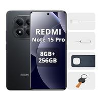 XIAOMI REDMI Note 15 Pro 4G - Smartphone de 8+256GB, Pantalla de 6,83" 1.5K AMOLED, MediaTek Dimensity 7400-Ultra, cámara de 200MP, batería de 6500 mAh, Negro