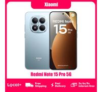 Xiaomi Redmi Note 15 Pro 5G 8GB 256GB 12GB 512GB Pantalla AMOLED de 6.83" y 1.5K MTK Dimensity 7400-Ultra Cámara de 200MP Batería de 6580mAh Black