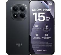 XIAOMI Redmi Note 15 Pro 5G Smartphone, 8GB + 256GB, Black, 6.83-Inch 1.5K Crystal Res AMOLED Display, 6580mAh High-Capacity Battery, MediaTek Dimensity 7400 Ultra Processor, Charger Included