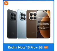 Xiaomi - Redmi Note 15 Pro+ 5G 17,4 cm (6.83"") 8 GB 256 GB 6500 mAh Marrón