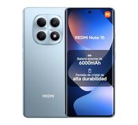 XIAOMI REDMI Note 15 Smartphone de 6+128GB Azul Glaciar batería de 6000 mAh