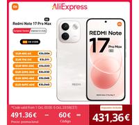 Smartphone Xiaomi Redmi Note 17 Pro Max 8GB/ 256GB/ 6.83"/ 5G/ Púrpura (MZB0P5HEU)