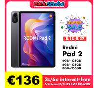 Xiaomi Redmi Pad 2 6GB/128GB 11" WiFi Verde