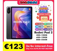 Xiaomi Redmi Pad 2 4GB/128GB 6GB/128GB 8GB/256GB 9000mAh Batería 11" 2.5K WiFi Versión Global Tablet PC Purple