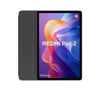 Xiaomi Redmi Pad 2 + Funda - Tablet de 11" 2.5K (MediaTek G100-Ultra, 4GB de RAM, 128GB de ROM, WiFi 5 + Bluetooth 5.3, Batería de 9000 mAh, Cargador no Incluido), Gris (Versión ES)