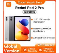Xiaomi Redmi Pad 2 Pro WIFI Versión Global 12.1' 2.5K 120Hz Frecuencia de Actualización Batería de 12000mAh Snapdragon ® Plataforma Móvil 7s Gen 4 Graphite Gray