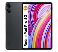 Xiaomi Redmi Pad Pro 5G Tablet 8+256GB 12.1" 2.5K Eye-Care Display HyperOS Snapdragon® 7s Gen 2 Mobile Platform 10.000mAh Large Battery Volume, with Charger (Negro)