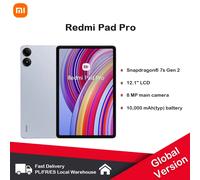 Xiaomi Redmi Pad Pad Pro Qualcomm Snapdragon 128 GB 30,7 cm (12.1") 6 GB Wi-Fi 6 (802.11ax) Android 14 Azul