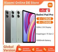 Xiaomi Redmi Pad Pro versión Global 6GB + 128GB 8GB + 256GB Snapdragon 7S Gen 2 pantalla de 12,1 ''120Hz batería de 10000mAh Mint Green