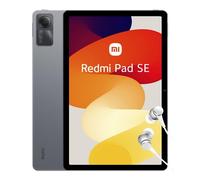 XIAOMI Redmi Pad SE Tablet de 11", WiFi, Pantalla FHD+ de 90Hz, 4GB de RAM, 128GB de ROM, Batería de 8000 mAh, Versión ES, Gris