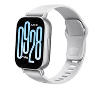 XIAOMI Redmi Watch 5 Active, Pantalla LCD de 2 Pulgadas, Llamadas Bluetooth, Batería de 18 días, Resistencia al Agua 5ATM, Monitorización Frecuencia Cardíaca y la SpO2, 140 Modos de Fitness, Plateado