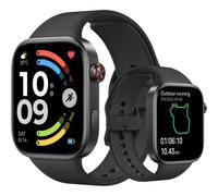 XIAOMI Redmi Watch 6, Reloj Inteligente Mujer y Hombre, Pantalla AMOLED 2.07'', Monitoreo cardíaco, sueño y estrés, 150+ Modos Deportivos, 24 Días de Batería, 5ATM, GPS, iOS & Android, Negro