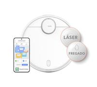 XIAOMI Robot Vacuum S12 - Robot Aspirador y fregasuelos con Sistema Inteligente de navegación láser (LDS), succión de 4000 Pa, rutas de Limpieza en Zigzag, Blanco
