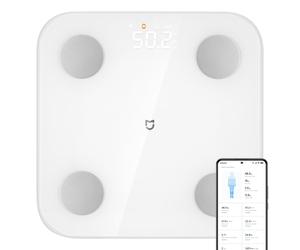 Xiaomi s400 plaza blanco báscula personal electrónica