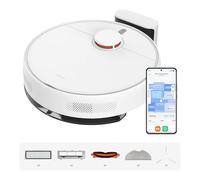 XIAOMI S40C Robot Aspirador con Fregado, 5000 Pa, Control App y Voz | Navegación LDS, Depósito 520 ml, Tanque 260 ml, 3 Niveles Flujo Agua, 4 Modos Limpieza
